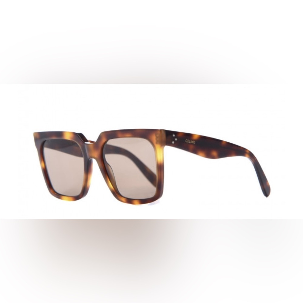 Celine Acetate Polarized Square Sunglasses